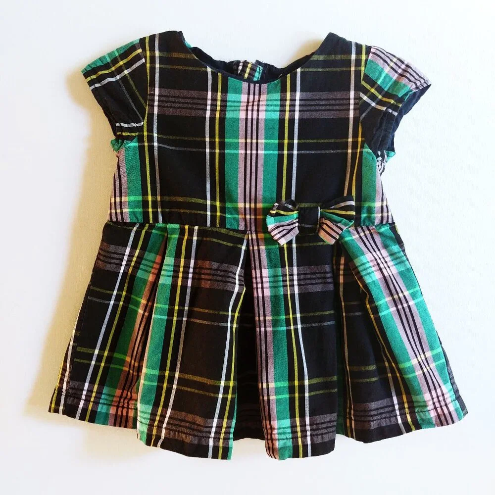 Joe Fresh Plaid Dress size 12-18 Months - Picture 10 of 11